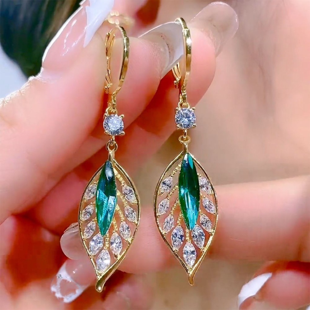 Korean Food Snacks - 925 Silver Needle Korean Fashion Green