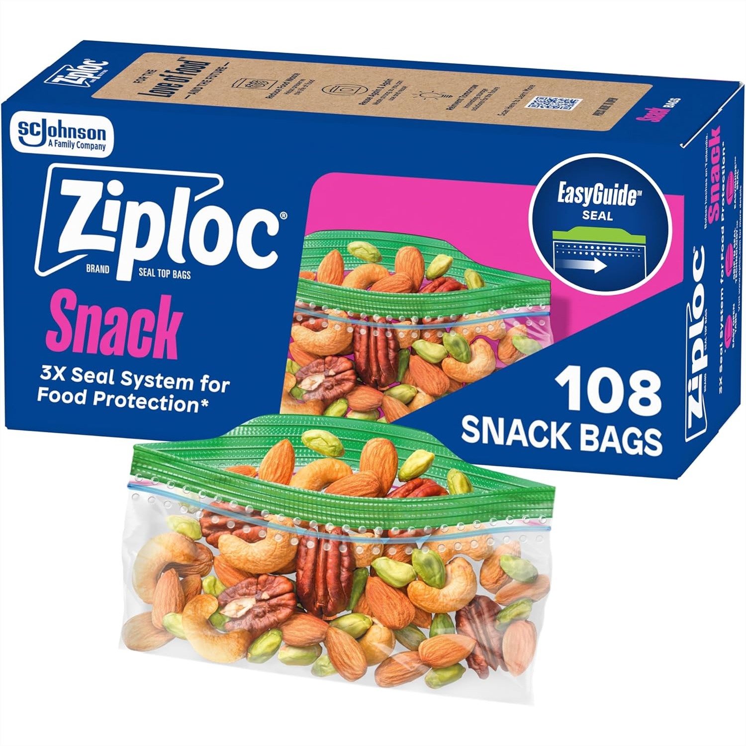 Food Snacks Images - Snack Bags, Easy Open and Close,
