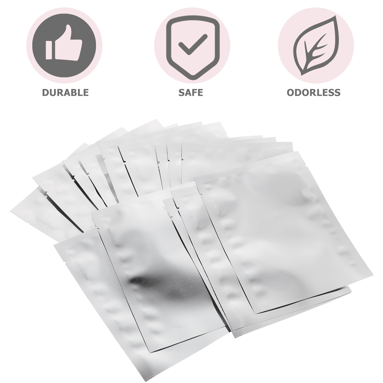 100Pcs Vacuum Food Bags Alumin - Food Snacks Business reseña y precio
