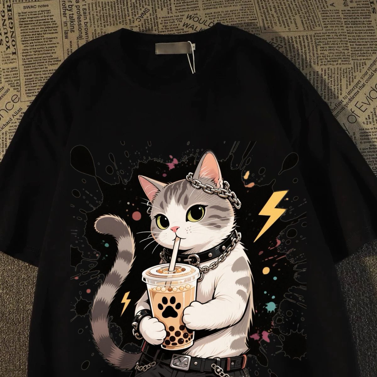 T-shirtand Womens Summer New D - Korean Food Snacks reseña y precio