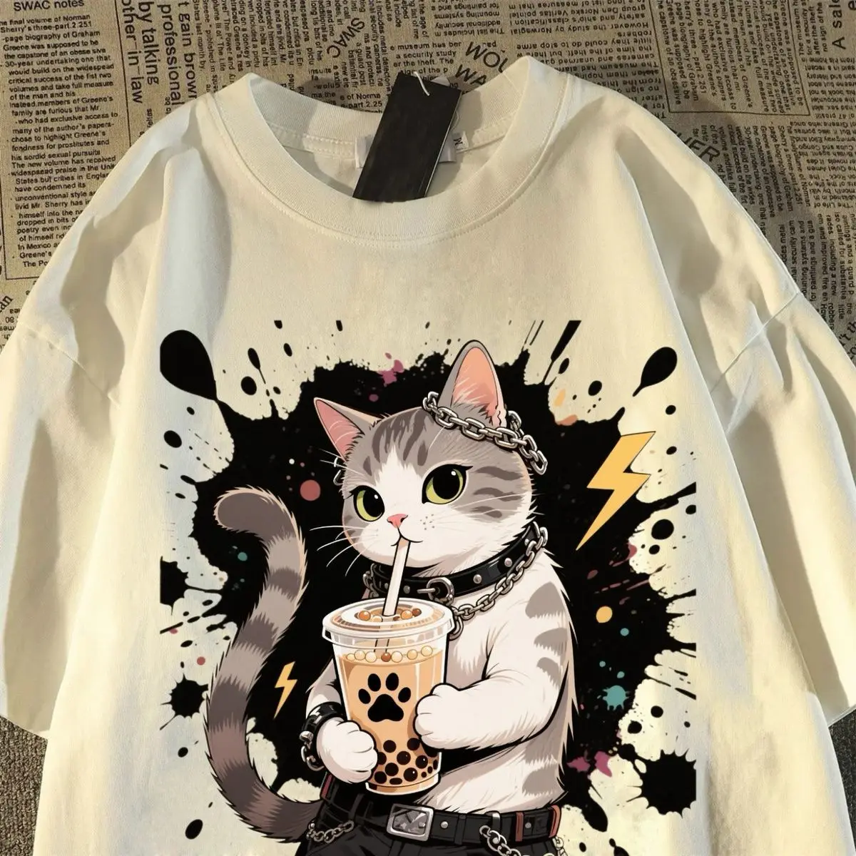 T-shirtand Womens Summer New D - Korean Food Snacks reseña y precio