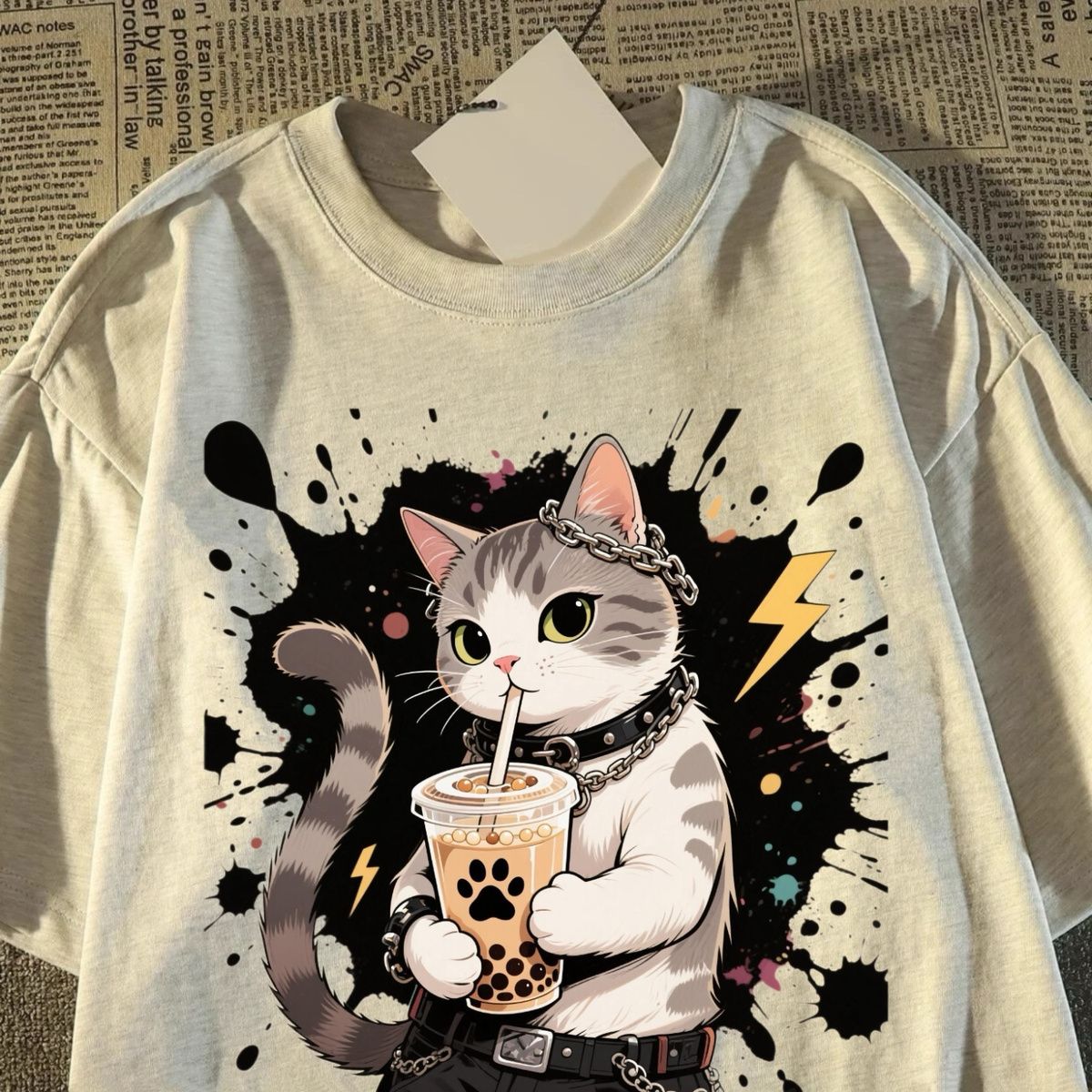 T-shirtand Womens Summer New D - Korean Food Snacks reseña y precio