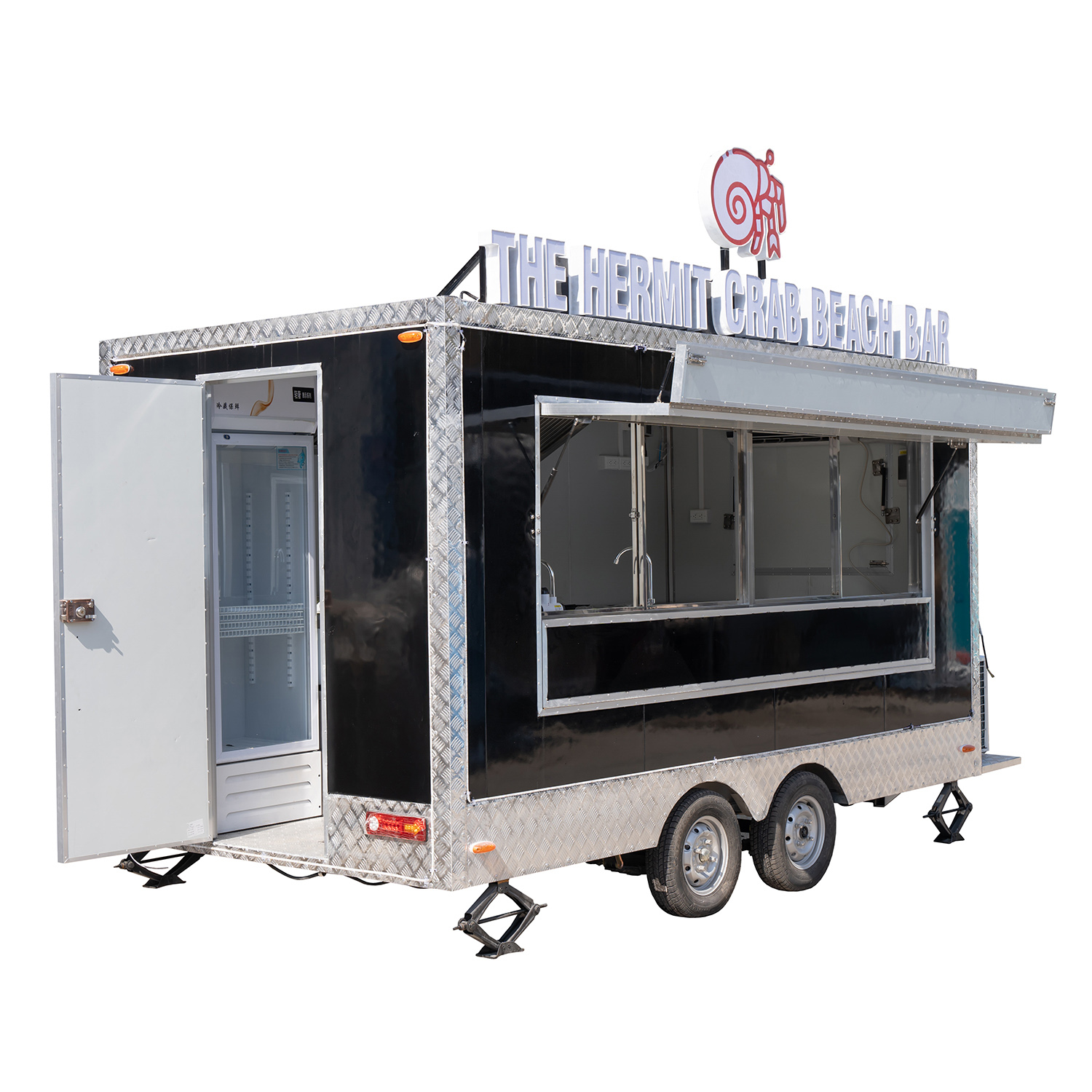 Fully Equipment Mobile Food Tr - Food Snacks Business reseña y precio