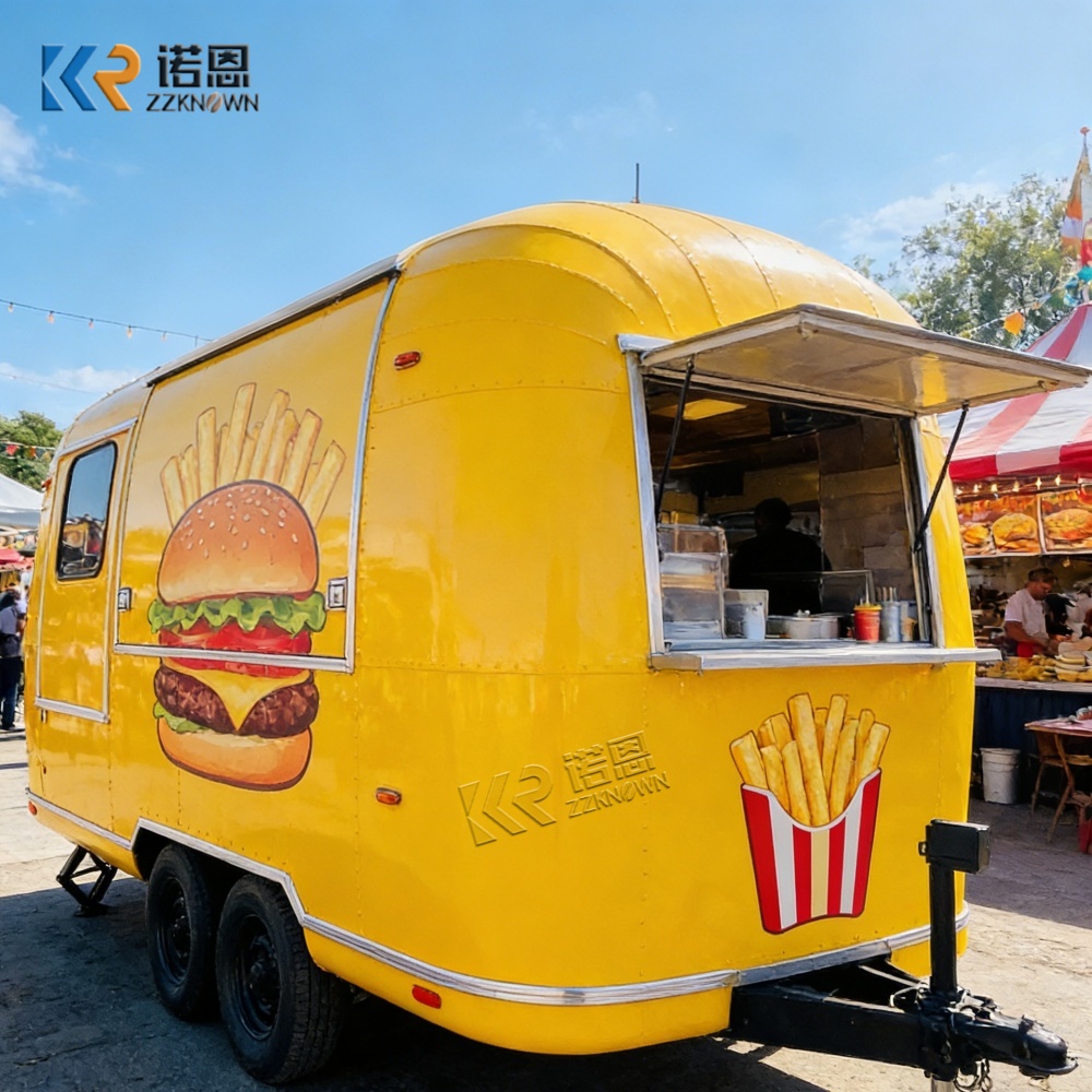 Outdoor Mobile Food Truck Stai - Food Snacks Business reseña y precio