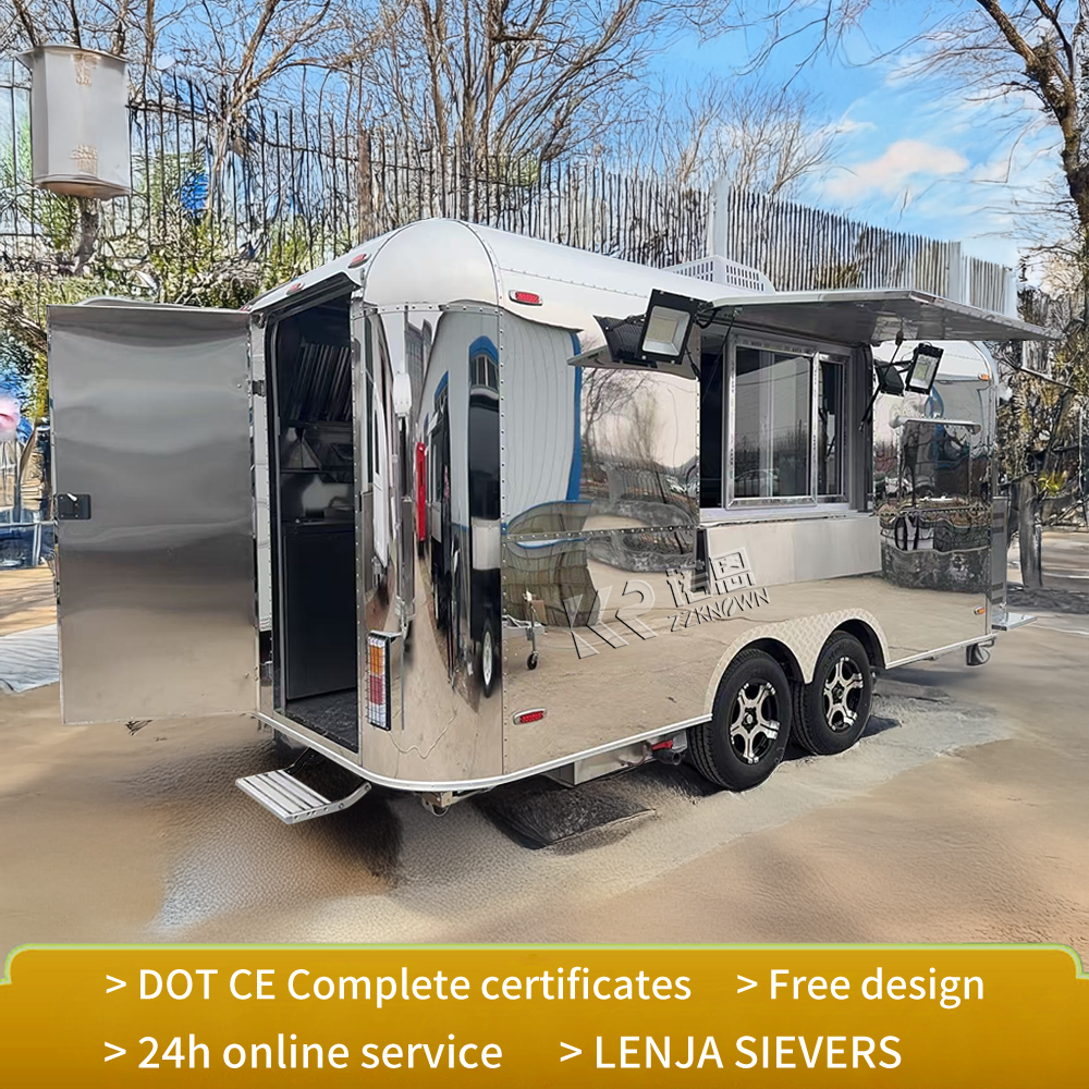 Outdoor Mobile Food Truck Stai - Food Snacks Business reseña y precio