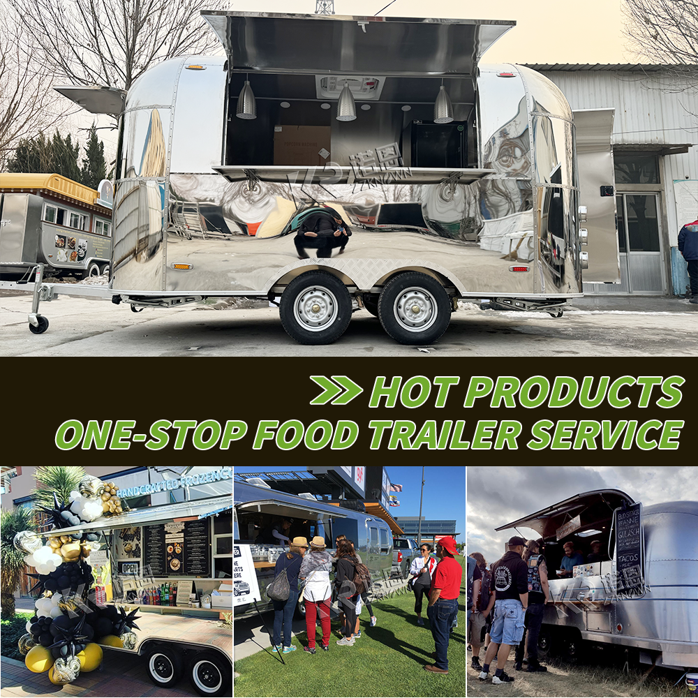 Outdoor Mobile Food Truck Stai - Food Snacks Business reseña y precio