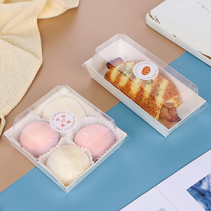 50Pcs Kraft Paper Box Bento Br - Food Snacks Business reseña y precio