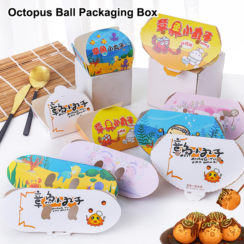 100Pcs Disposable Cartoon Octo - Food Packed Snacks reseña y precio