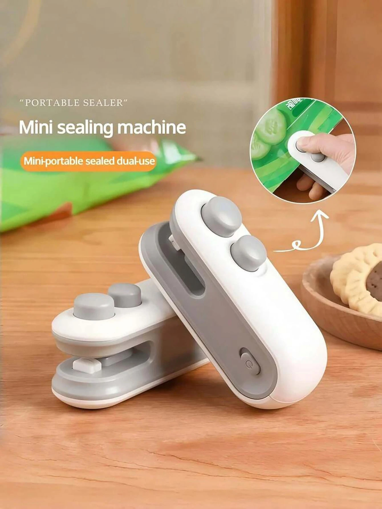 Mini Portable Snack Bag Sealer - Food Snacks Candy reseña y precio
