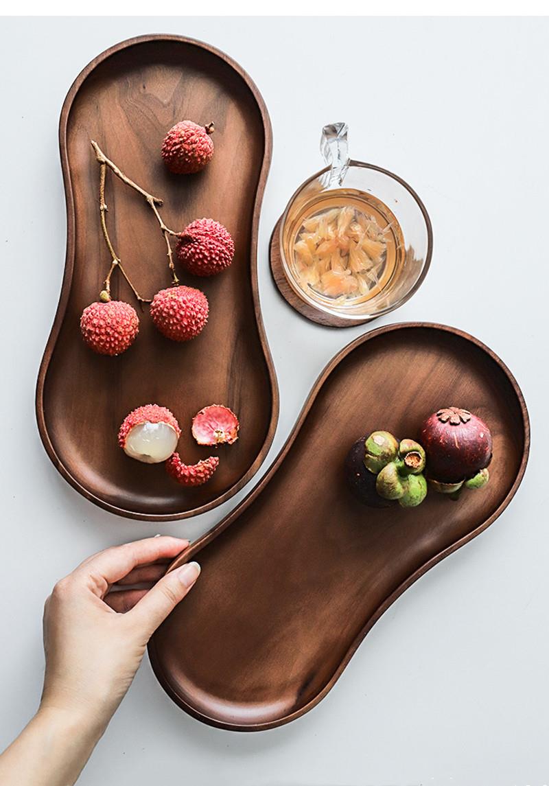 Black Walnut Pure Solid Wood T - Food Snacks In Japan reseña y precio