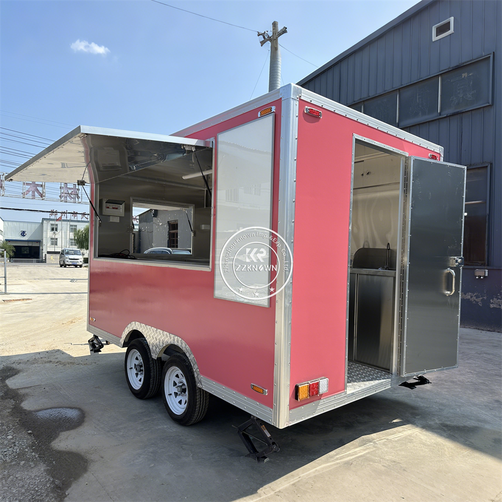 High End Modern Mobile Coffee  - Food Snacks Business reseña y precio