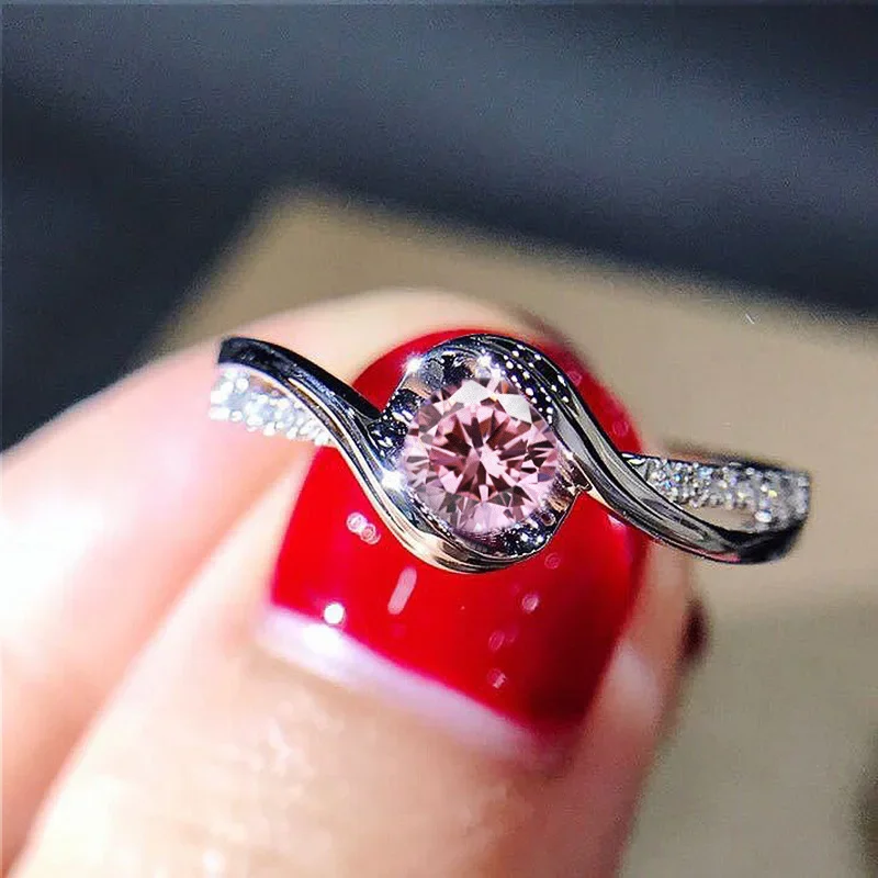 Elegant Promise Ring 925 Silve - Korean Food Snacks reseña y precio
