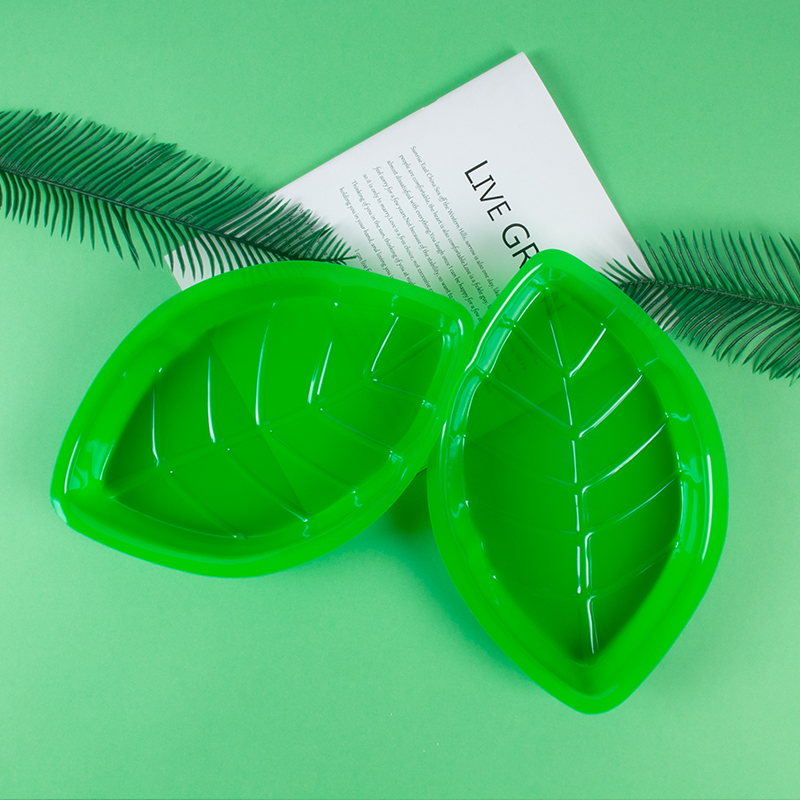 6pcs Palm Leaf Shape Food Reus - Food Packed Snacks reseña y precio
