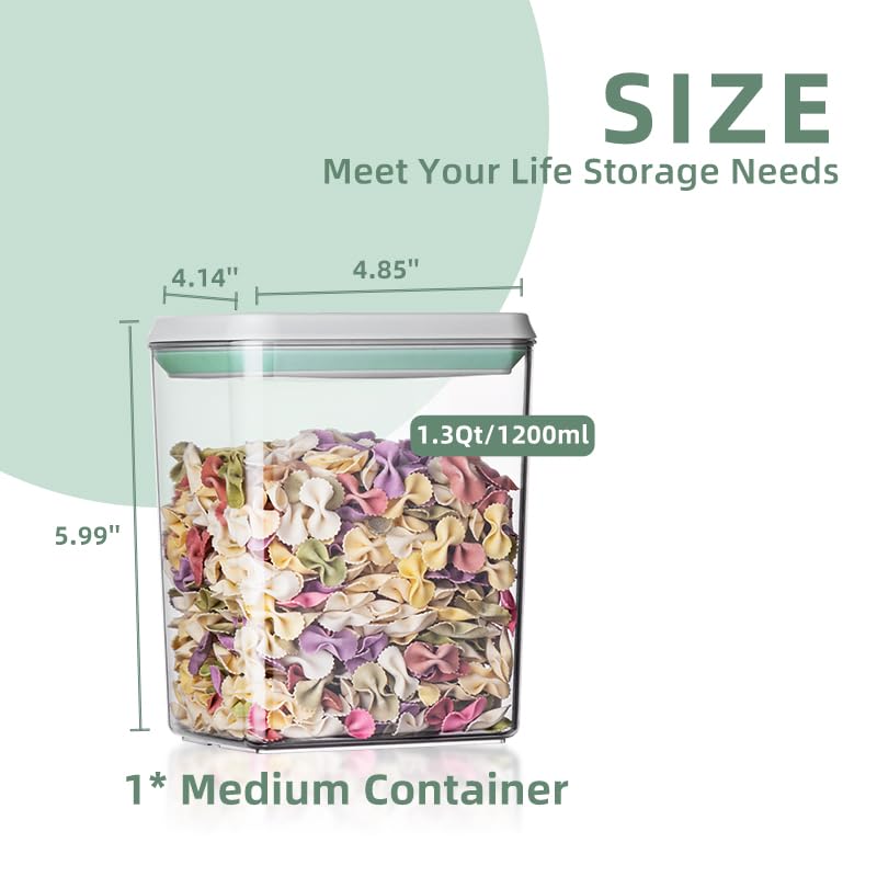 Ankou 3Pcs 1.2L Pop Airtight F - Food Snacks Candy reseña y precio