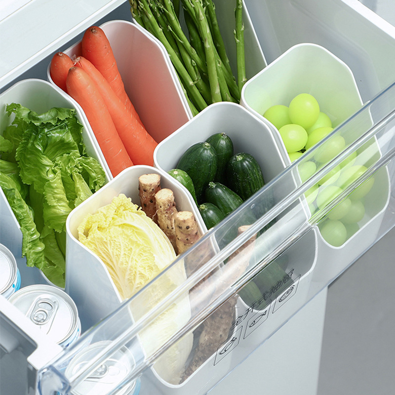 2Pcs Fridge Food Organizer Bin - Food Snacks In Japan reseña y precio