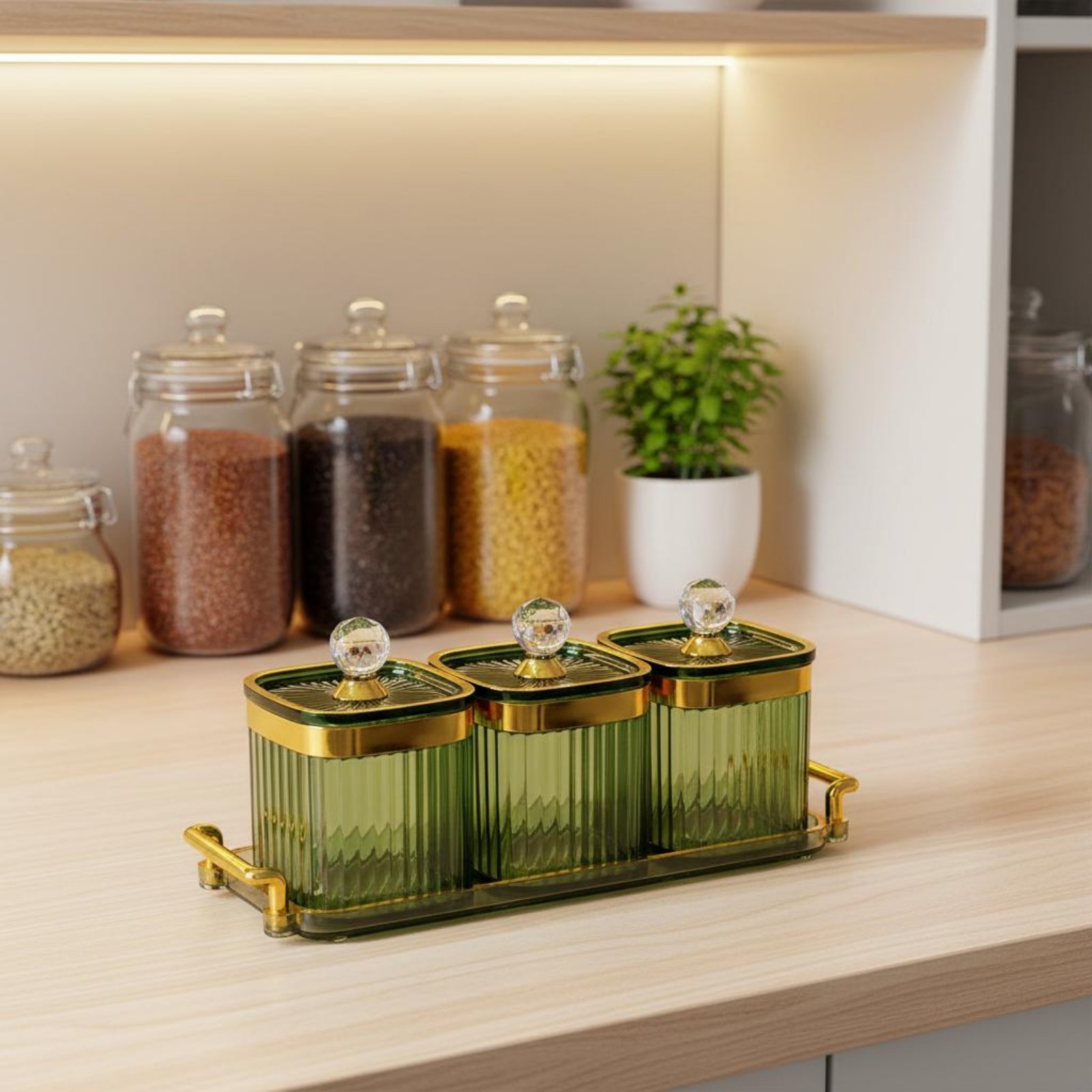 Decorative Snack Container Set - Food Snacks Candy reseña y precio