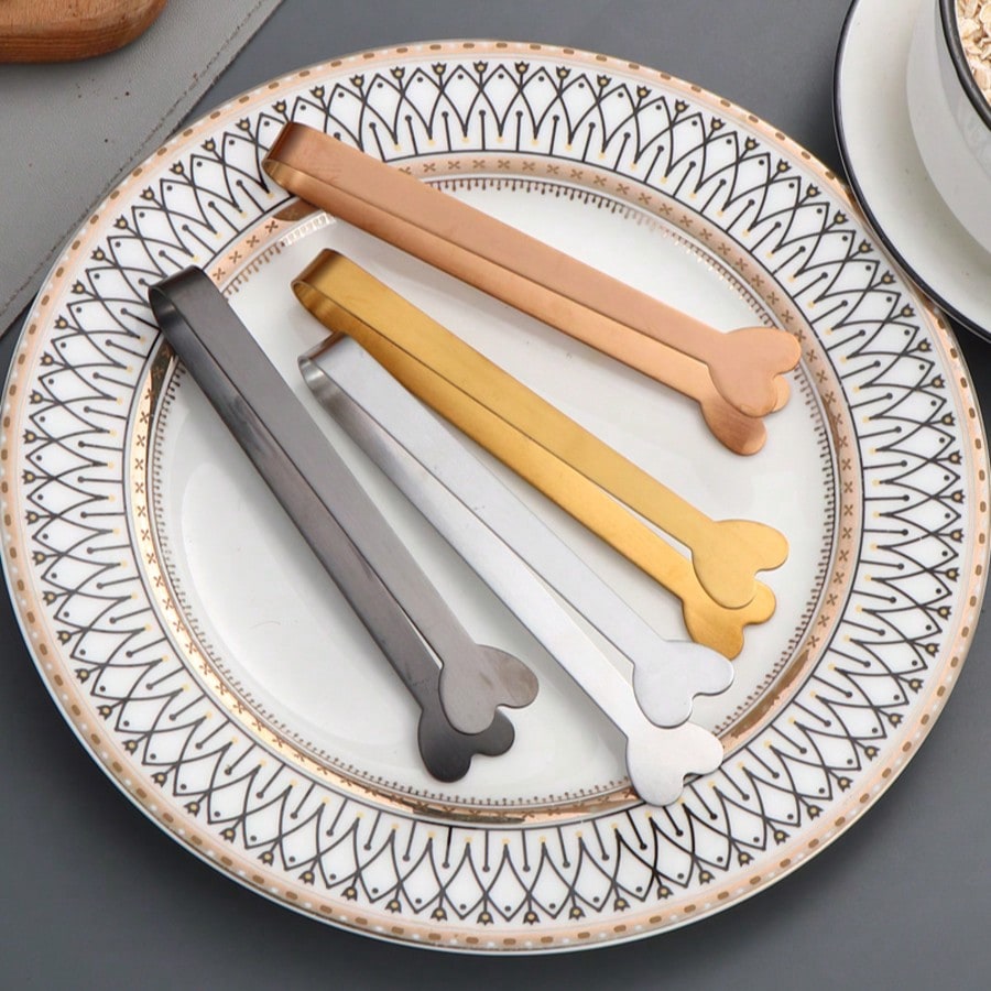 Gold Stainless Steel Mini Serv - Food Snacks Candy reseña y precio