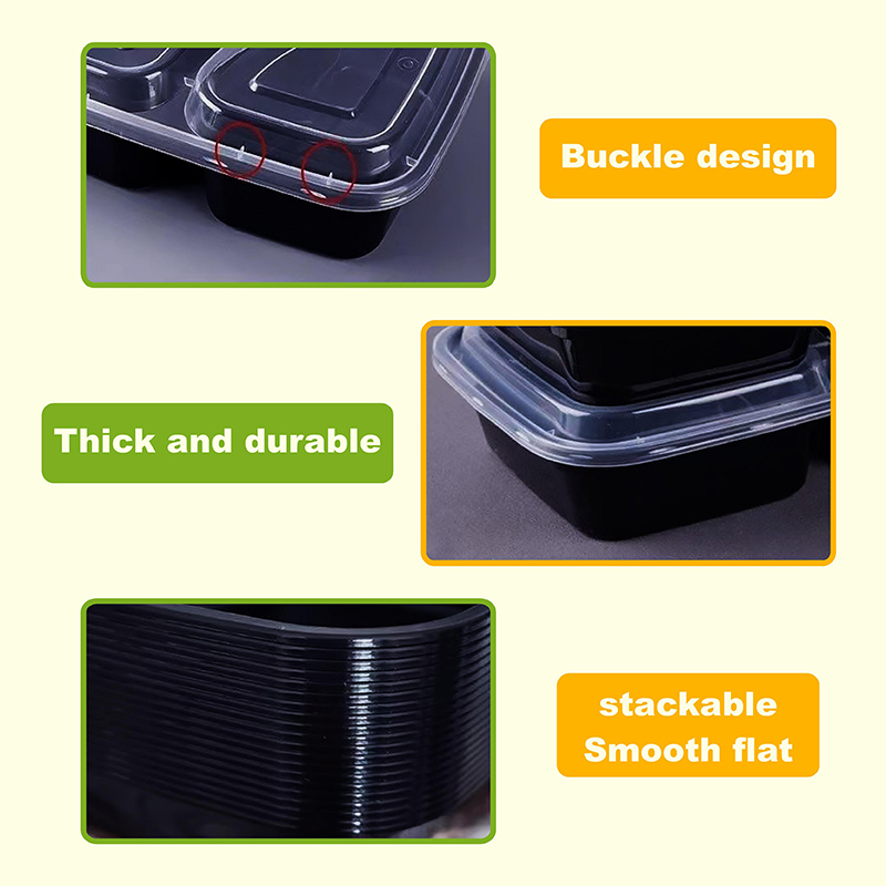 10/40 Pack 26 oz Two-Compartme - Food Packed Snacks reseña y precio