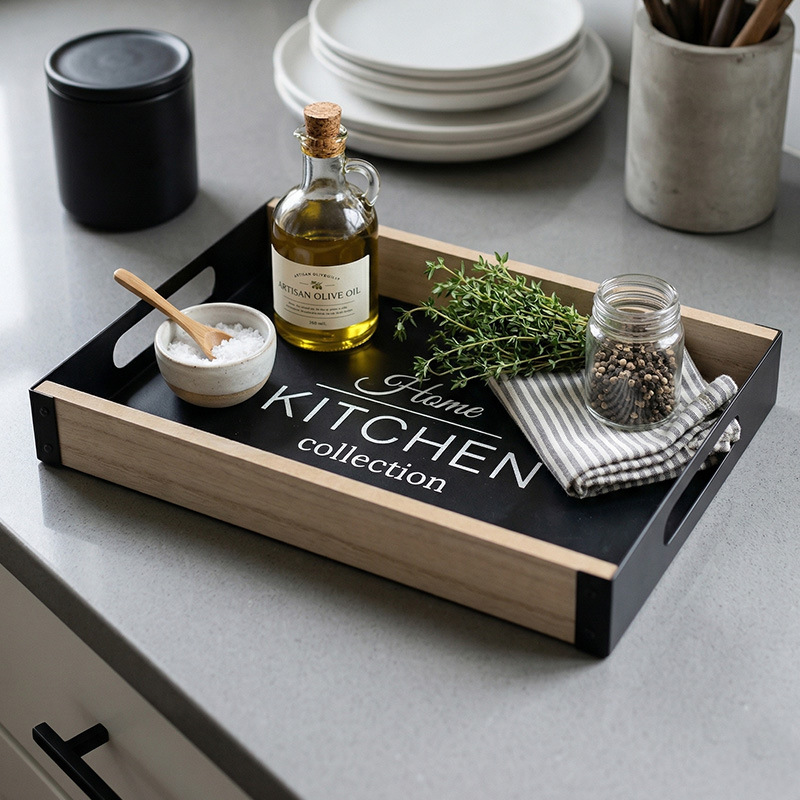 Nordic Breakfast Metal Tray wi - Korean Food Snacks reseña y precio