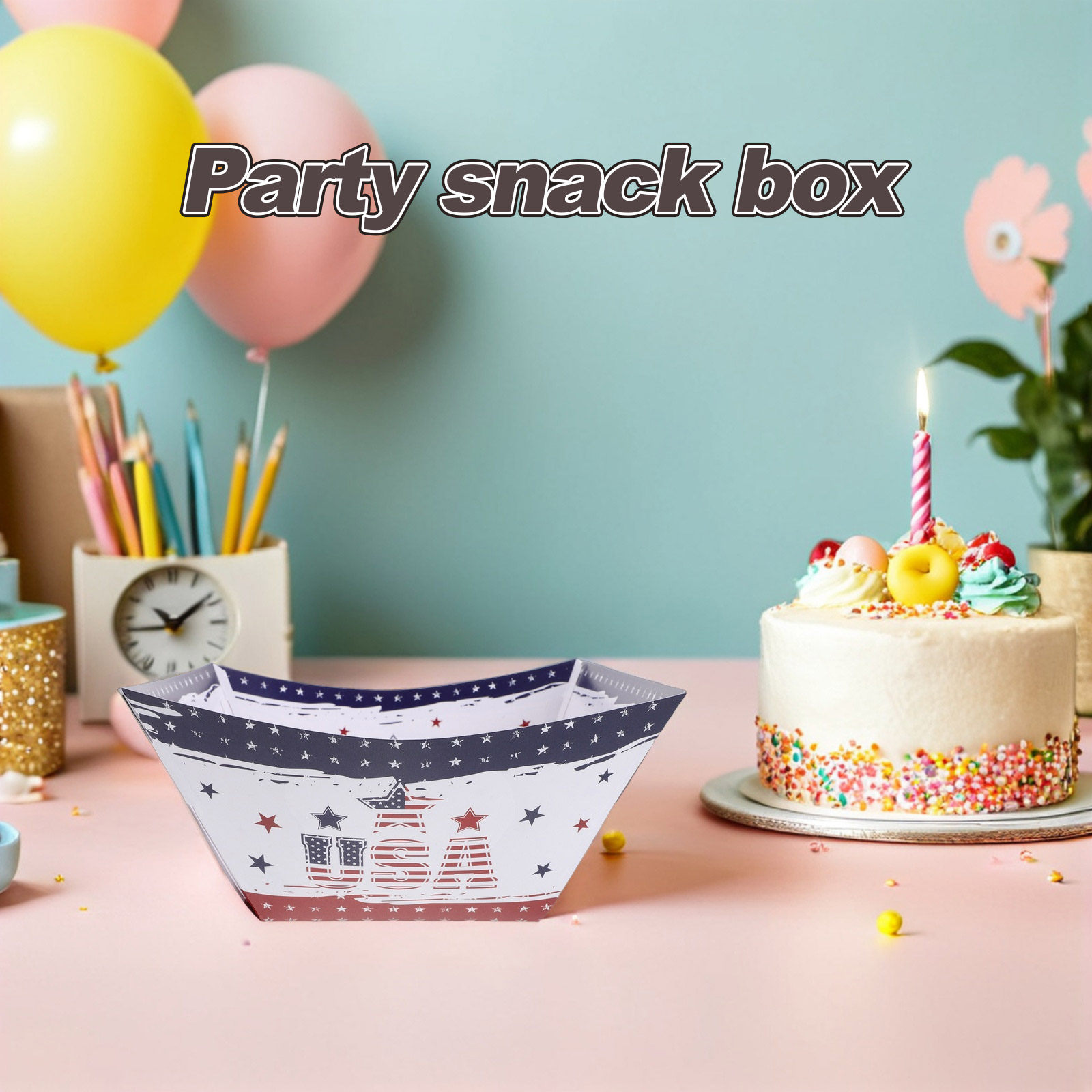 12Pcs Independence Day Party S - Food Snacks Candy reseña y precio