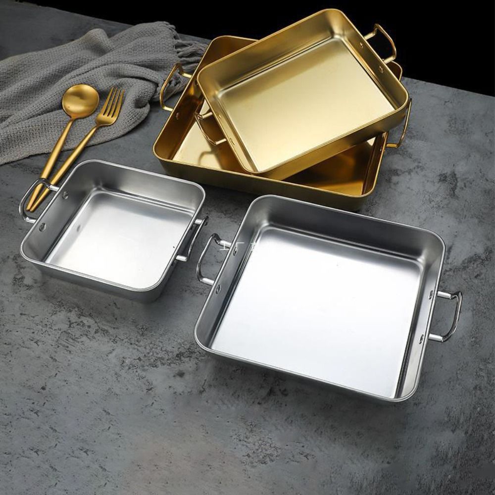 Stainless Steel Square Food Se - Korean Food Snacks reseña y precio