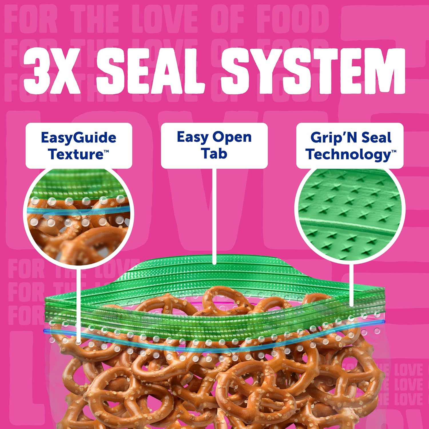 Snack Bags, Easy Open and Clos - Food Snacks Images reseña y precio