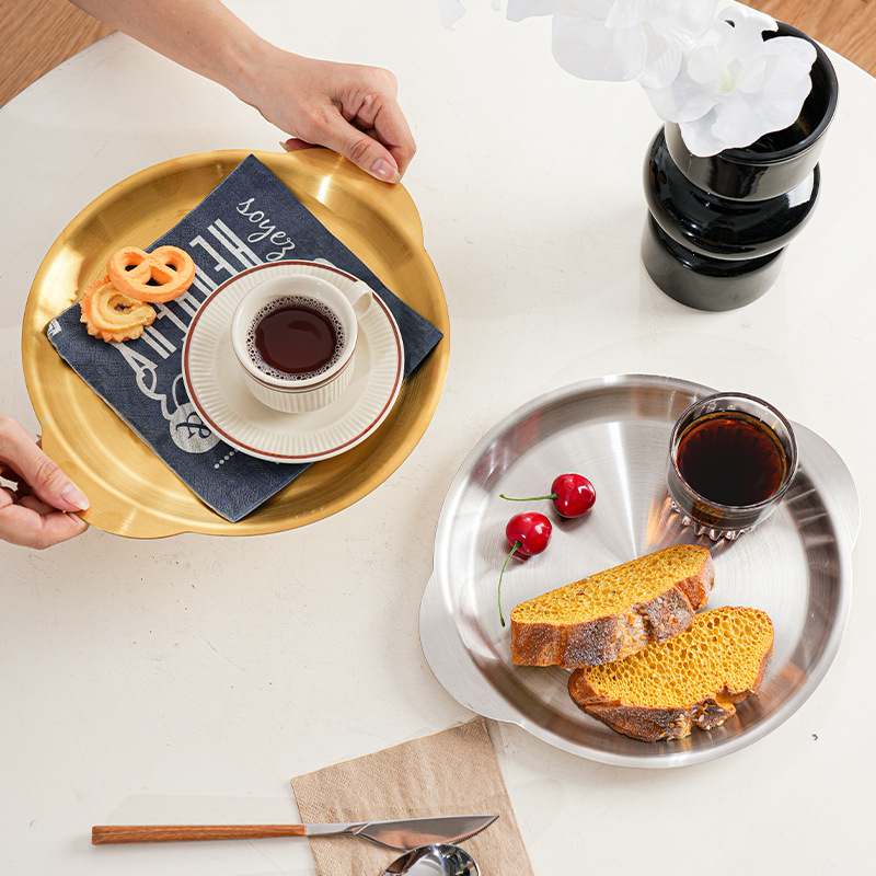 Dinner Plates Stainless Steel  - Korean Food Snacks reseña y precio