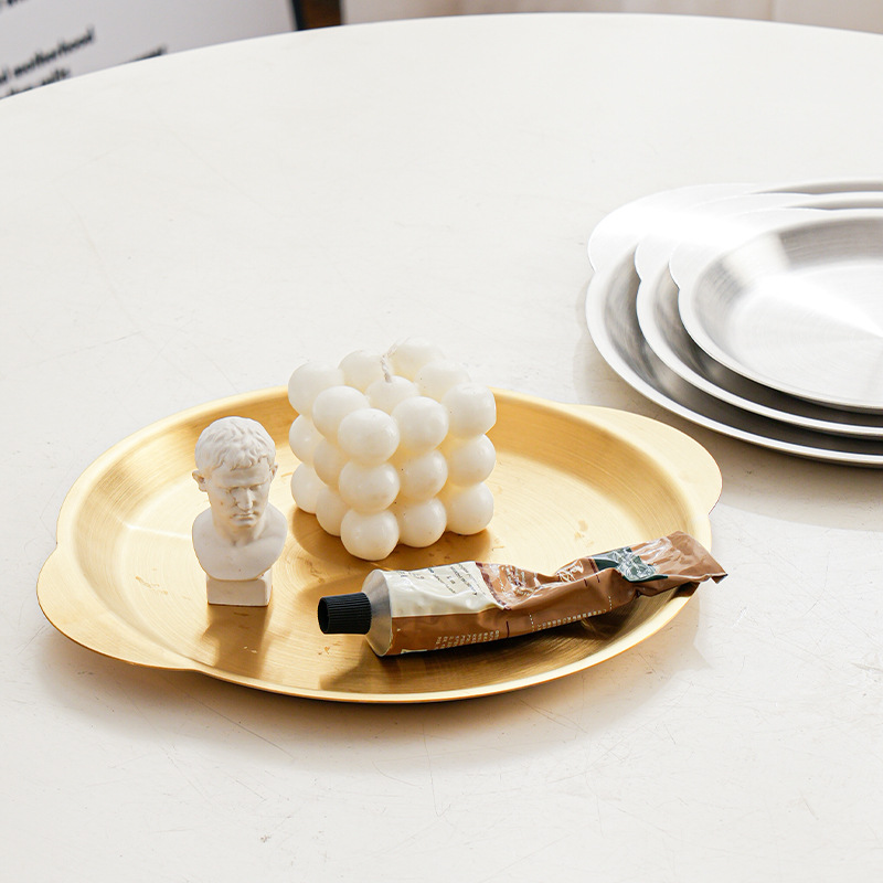 Dinner Plates Stainless Steel  - Korean Food Snacks reseña y precio