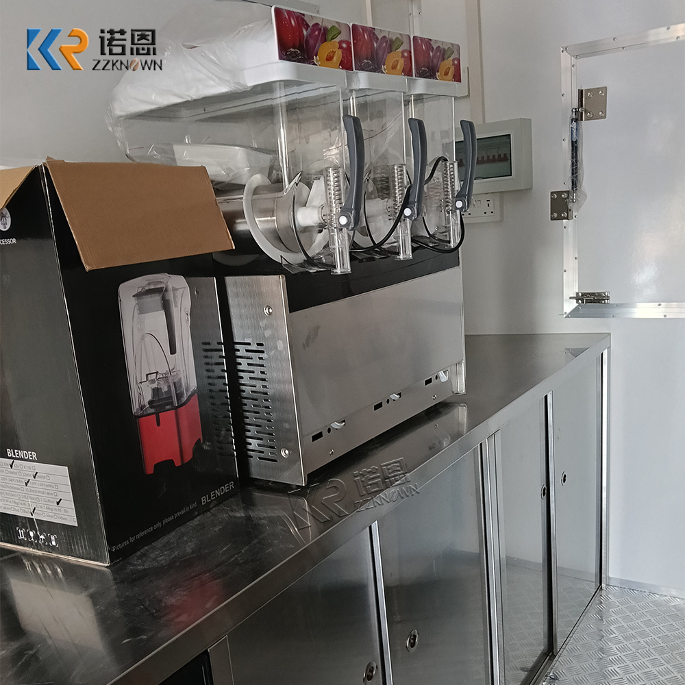 Mobile Food Truck with Exhaust - Food Snacks Business reseña y precio