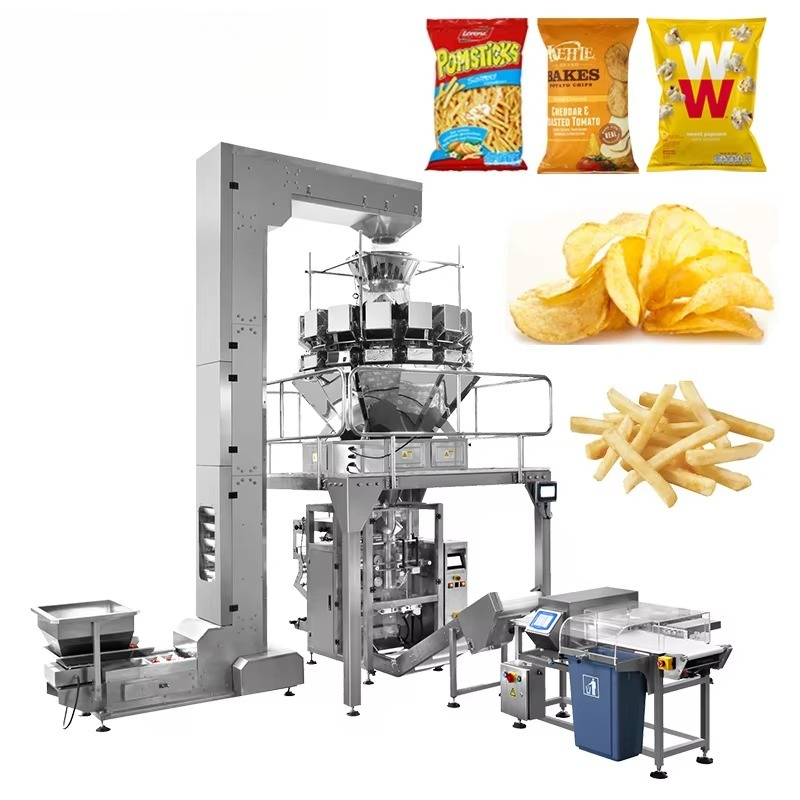 Vertical Packing Machine with  - Food Packed Snacks reseña y precio