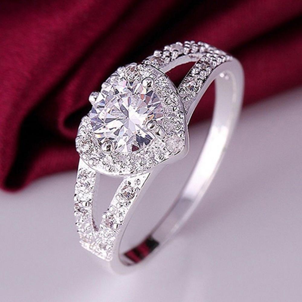Women Wedding Rings 925 Sterli - Korean Food Snacks reseña y precio