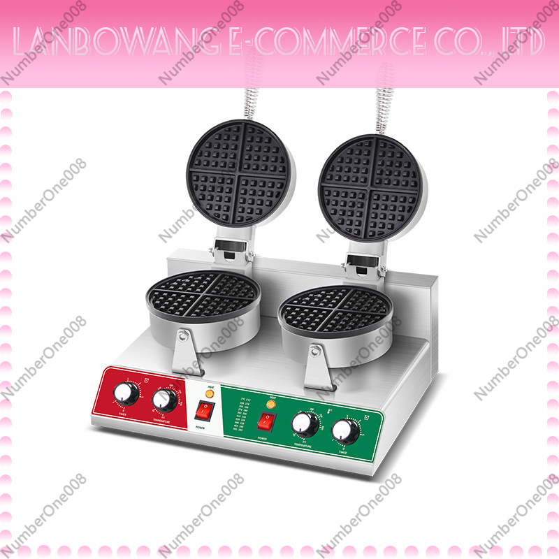 Rotating Waffle Maker Griddle  - Food Snacks Business reseña y precio