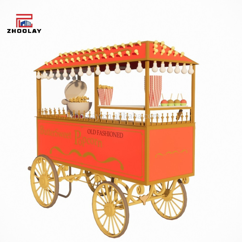 custom.Mobile Food Cart Sales  - Food Snacks Candy reseña y precio