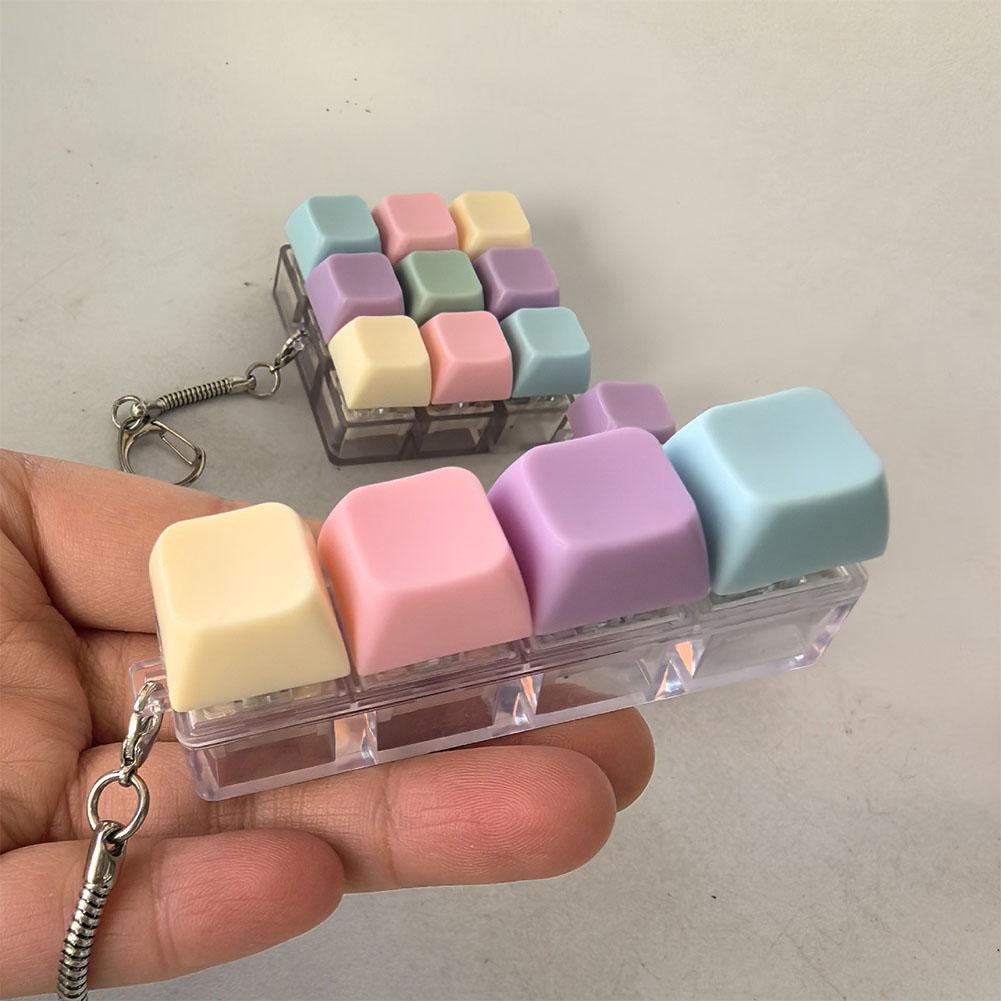 1/4/5/9 Button Keyboard Fidget - Korean Food Snacks reseña y precio