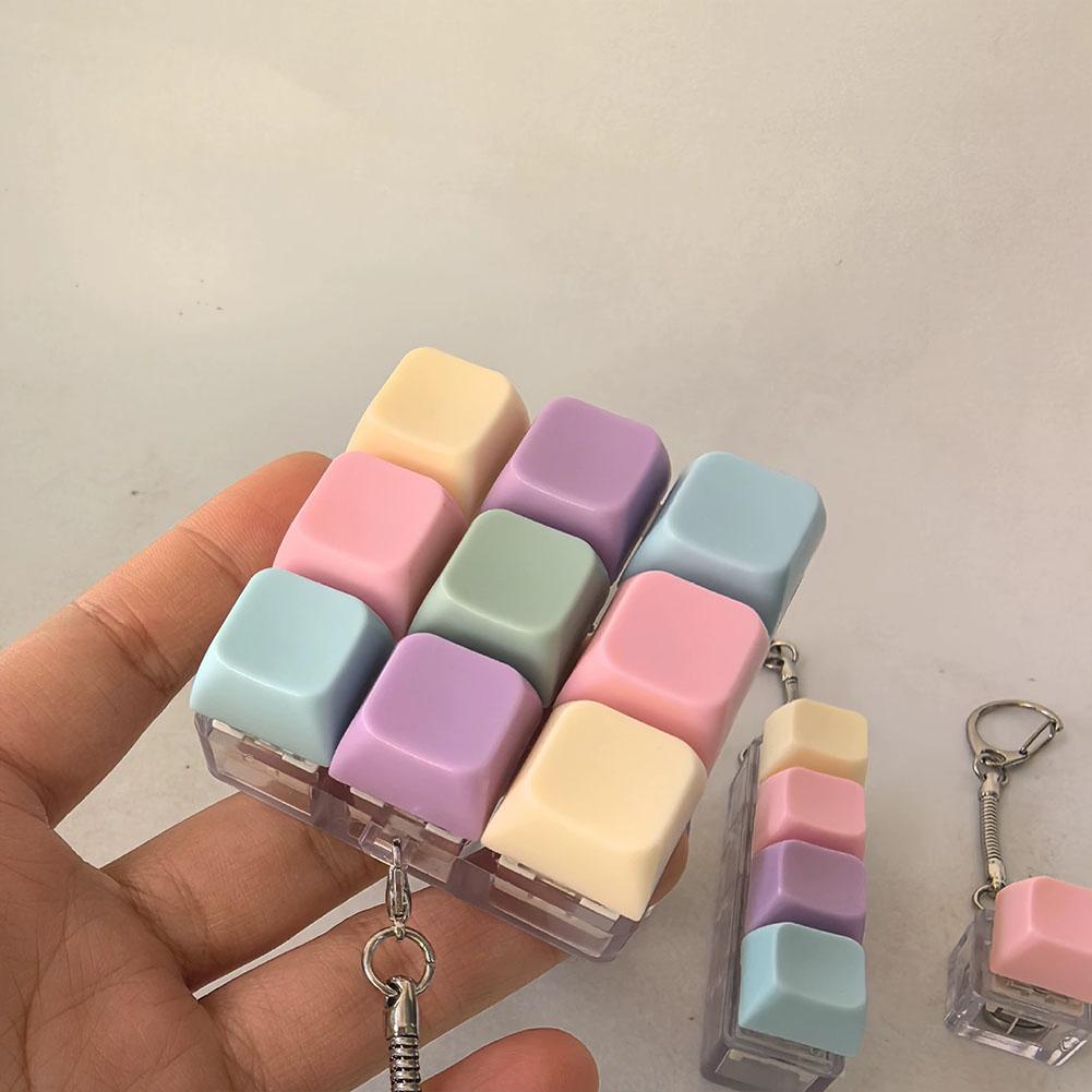 1/4/5/9 Button Keyboard Fidget - Korean Food Snacks reseña y precio
