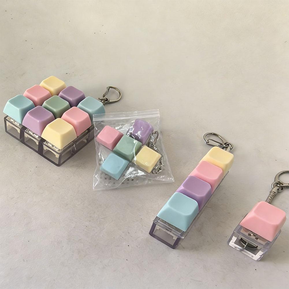 1/4/5/9 Button Keyboard Fidget - Korean Food Snacks reseña y precio