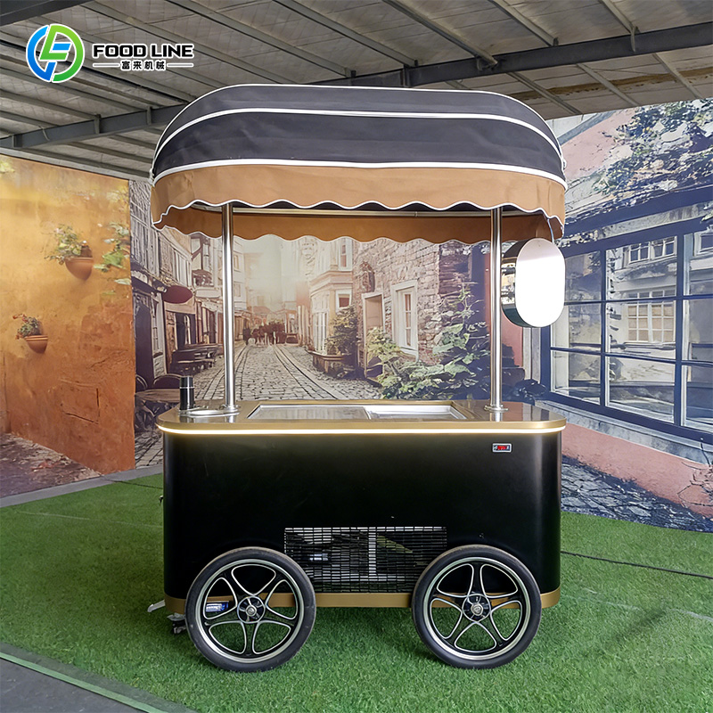 Mini Ice Cream Cart Mobile Swe - Food Snacks Business reseña y precio