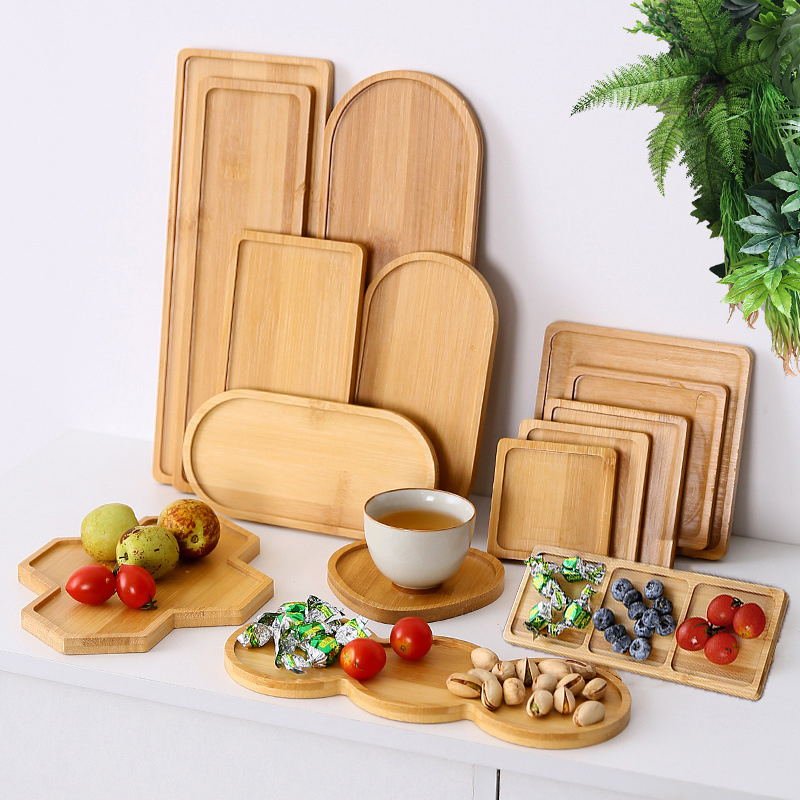 Tableware Solid Wood Food Tray - Food Snacks In Japan reseña y precio
