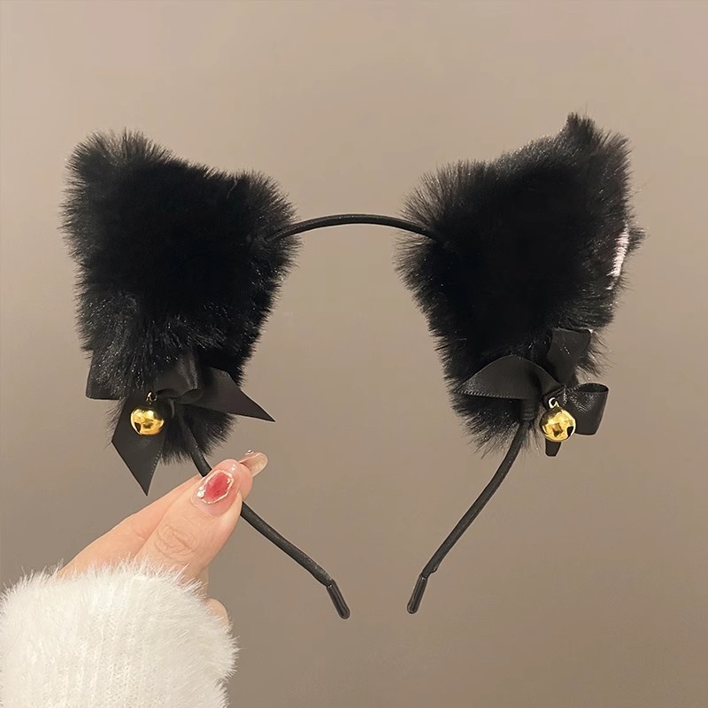 Cat Ear Headband with Bells, F - Korean Food Snacks reseña y precio