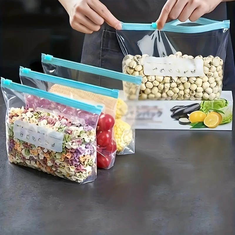 Reusable Food Storage Bags Sta - Food Packed Snacks reseña y precio