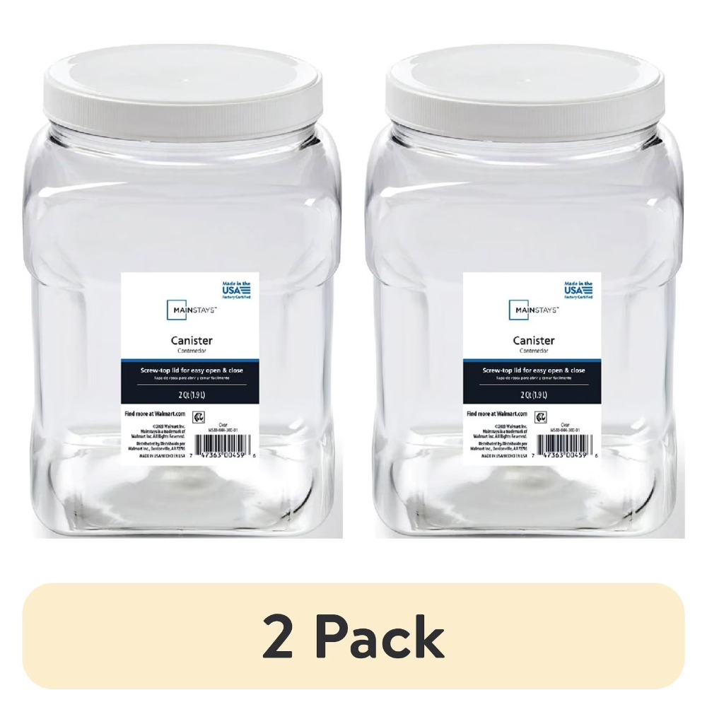 2-Pack Extra Large 4 Quart Cle - Food Packed Snacks reseña y precio