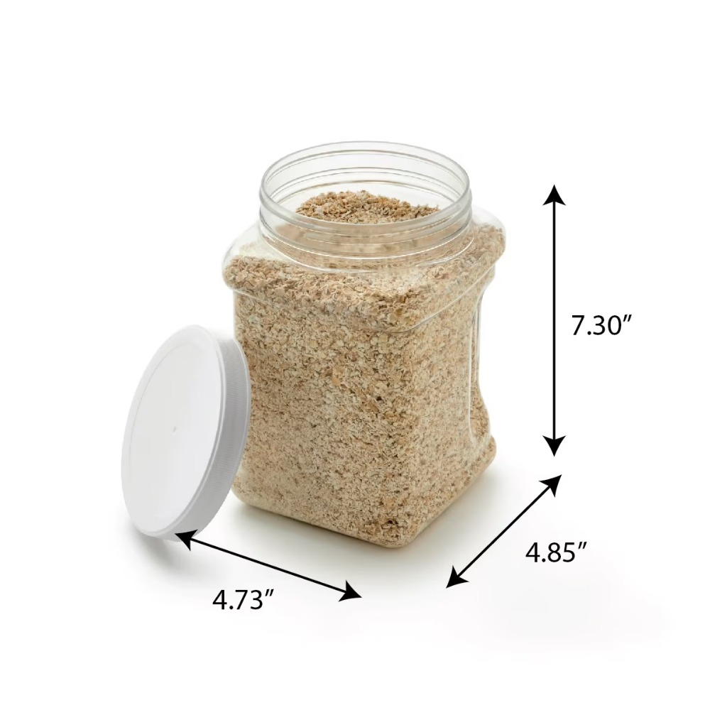 2-Pack Extra Large 4 Quart Cle - Food Packed Snacks reseña y precio