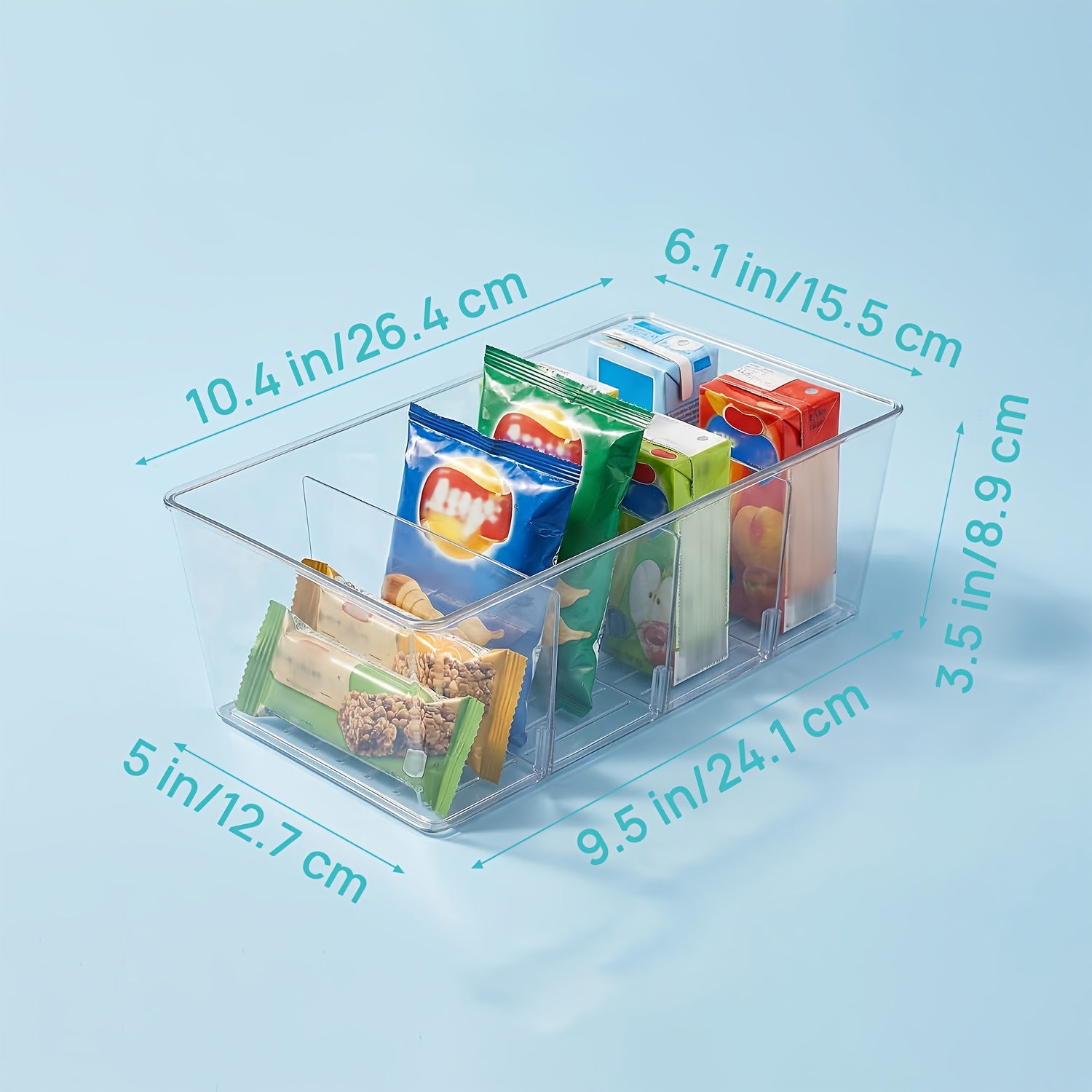 8 Pack Food Storage Organizer  - Food Snacks In Japan reseña y precio