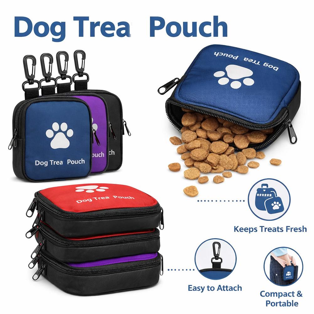 Dog Snack Bag Portable Pet Tre - Food Packed Snacks reseña y precio