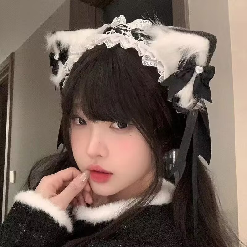 Korean women's cute hair acces - Korean Food Snacks reseña y precio
