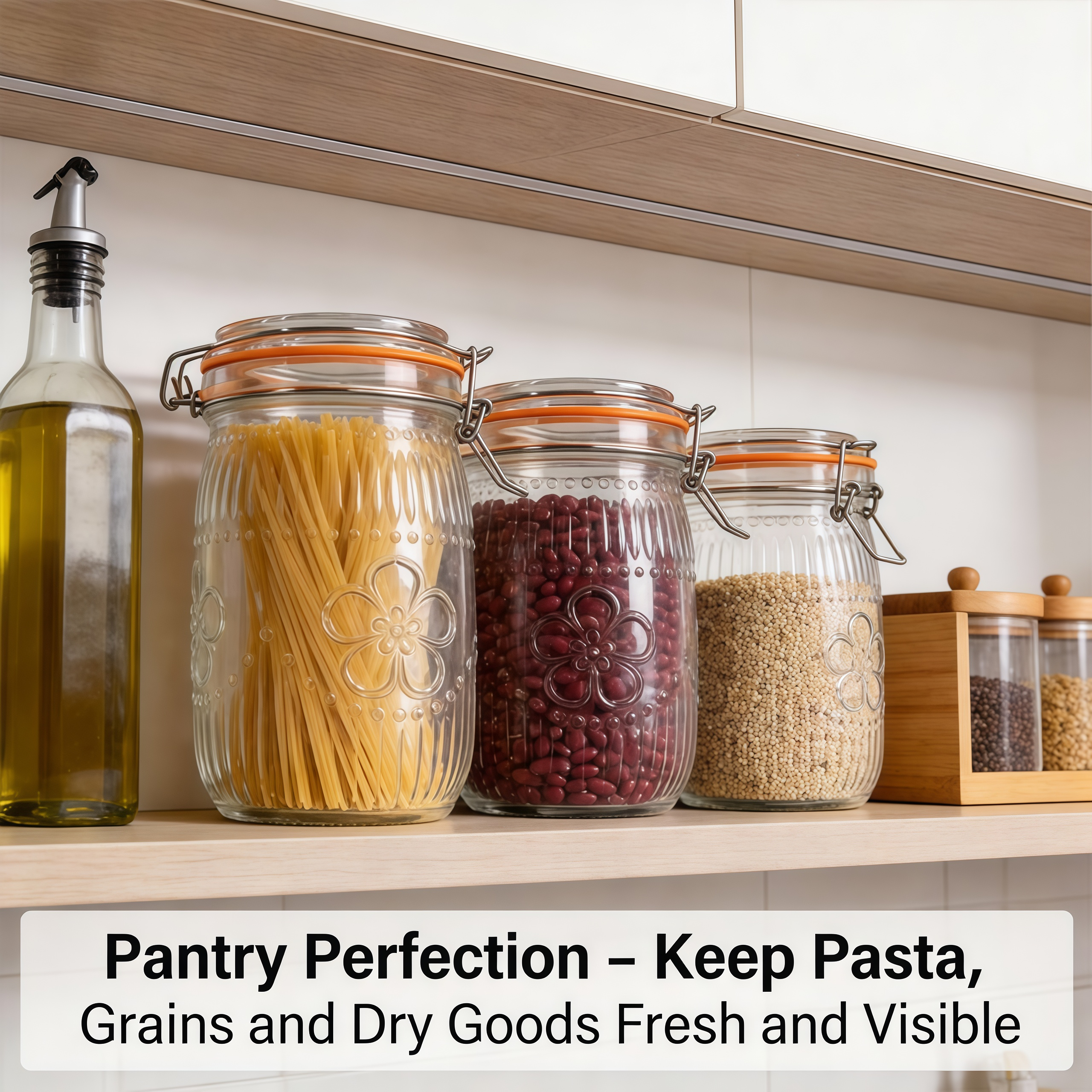 Wide Mouth Mason Jars 32 oz 6  - Food Packed Snacks reseña y precio