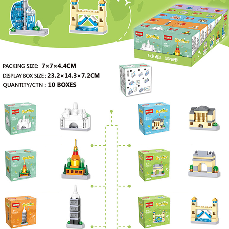 10in1 Cute Architectural Stree - Food Snacks Ideas For Kids reseña y precio