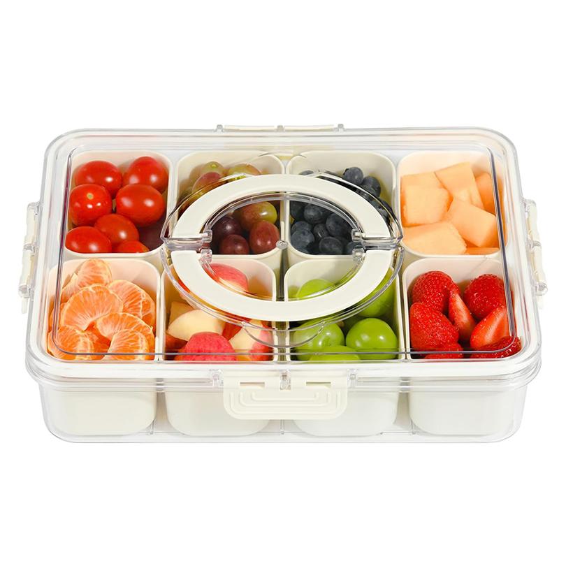 8 Grids Divided Serving Tray S - Food Snacks In Japan reseña y precio