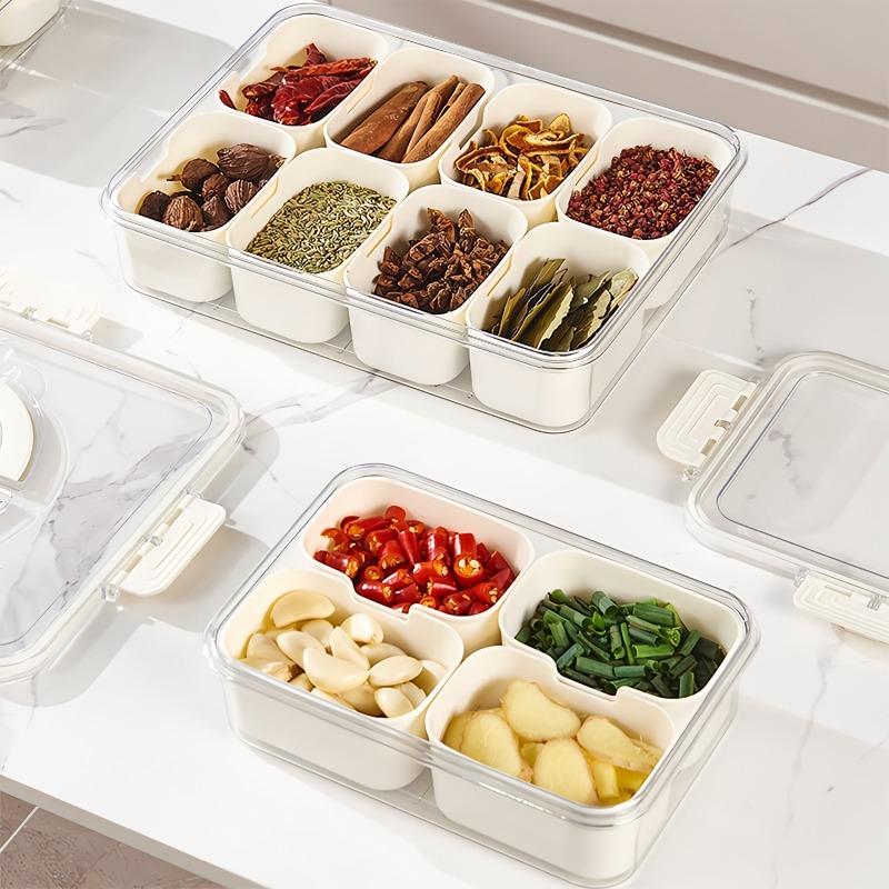 8 Grids Divided Serving Tray S - Food Snacks In Japan reseña y precio