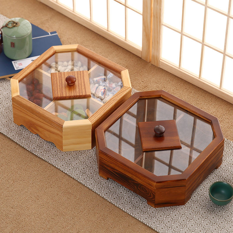 New Wood Candy Biscuit Storage - Food Snacks Candy reseña y precio